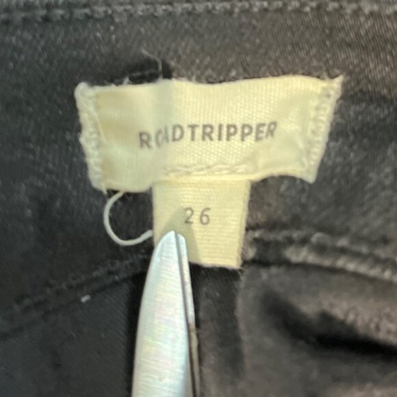 Madewell Women's Black Jeans with Front Zipper and Buton Sz 26 - Picture 6 of 7